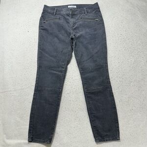 Ann Taylor Loft Women's Petites 4P Modern Skinny Ankle Corduroy Gray Jeans